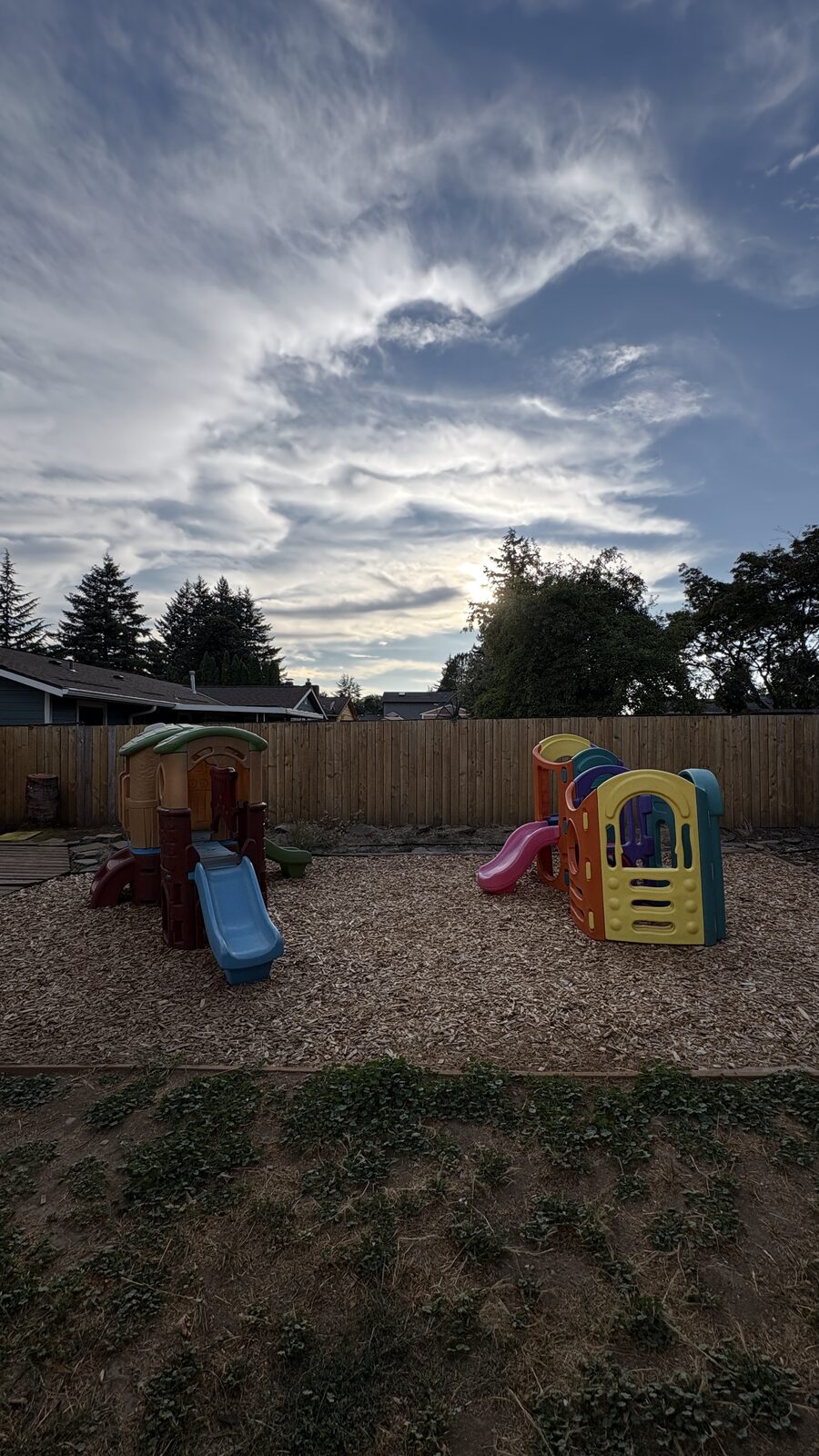 Playground view at the NE 23rd location