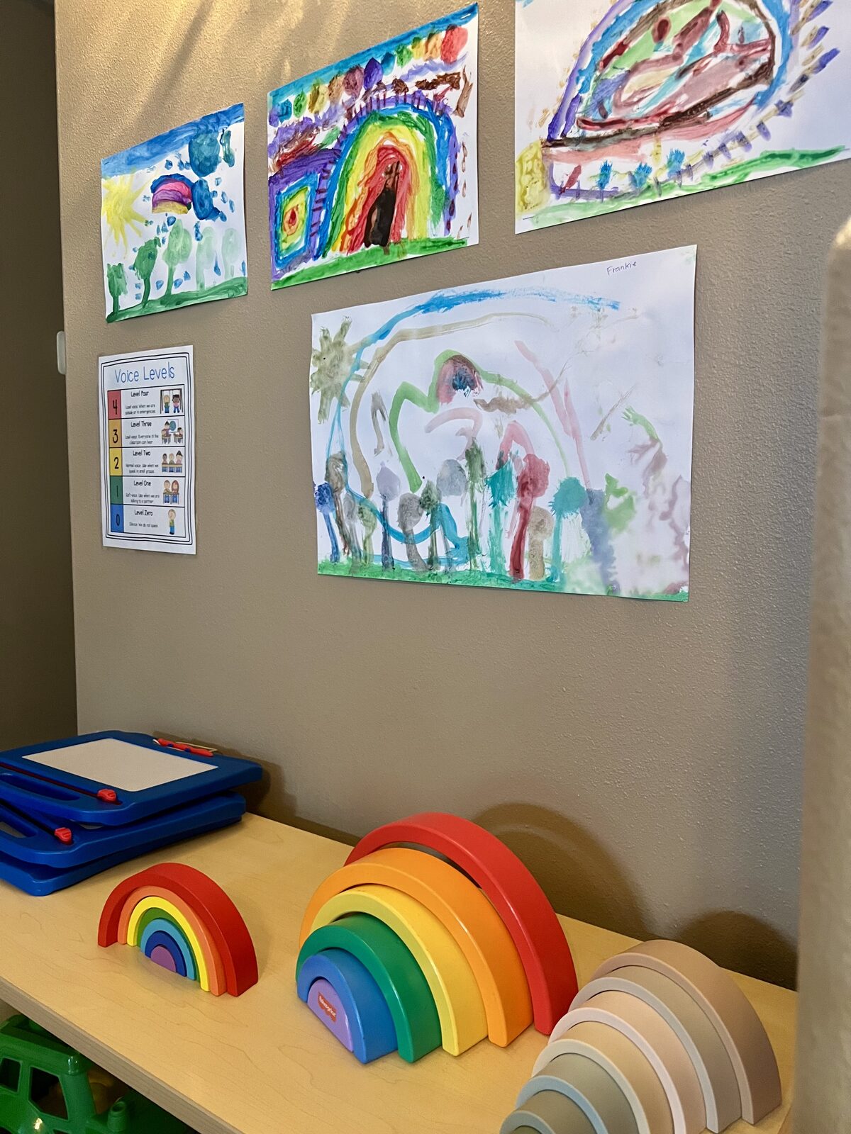 Art wall at the SW 12th St location