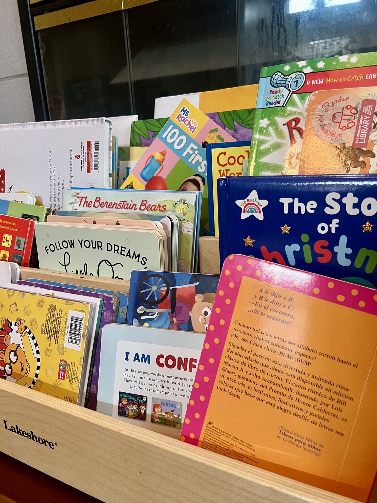 Book corner at the SW 12th St location